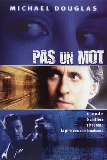 Affiche de Pas un mot...